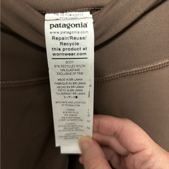 Patagonia Maipo 7/8 tights in cone brown - Picture 3 of 8